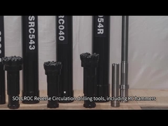 高気圧 RC ハンマー 優れた信頼性 逆循環掘削のための耐磨性