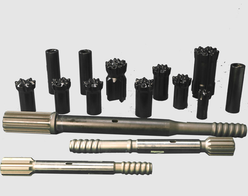 T51 トップハンマーボタンドリルビット直径 89mm から 127mm トップハンマードリリング