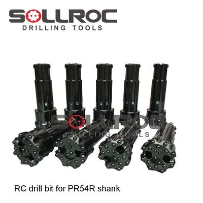 グレードA RCハンマー リバースサーキュレーションハンマー 最大限の材料回収と水、フォーム、オイル、ポリマーの注入に対応