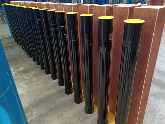 高効率の掘削のためのメツケ/リメットスレッドを持つ高炭素鋼逆循環ハンマー